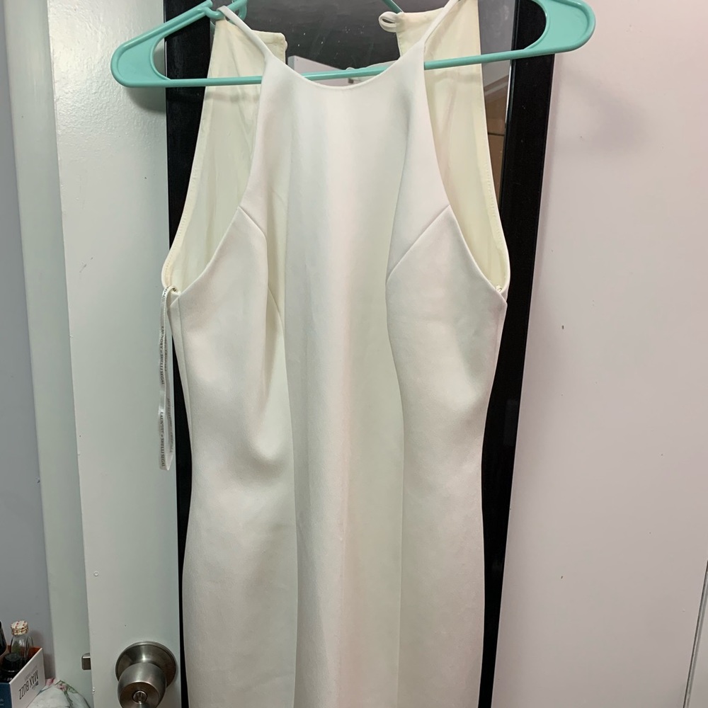Laundry by Shelli Segal Size 4 White Dress
